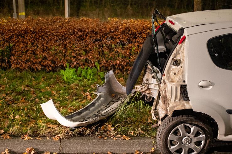 Gewonde bij kettingbotsing op Ceintuurbaan - Foto: Hugo Janssen