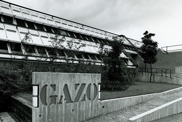 Het GAZO kantoor in 1978 aan de Boerendanserdijk. - Foto: Collectie Overijssel