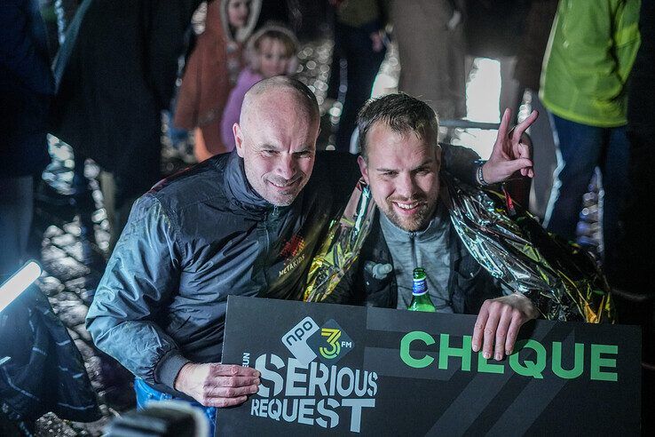 In beeld: 3FM dj Wijnand Speelman loopt dubbele marathon en haalt bijna 210.000 euro op voor Metakids - Foto: Obbe Bakker