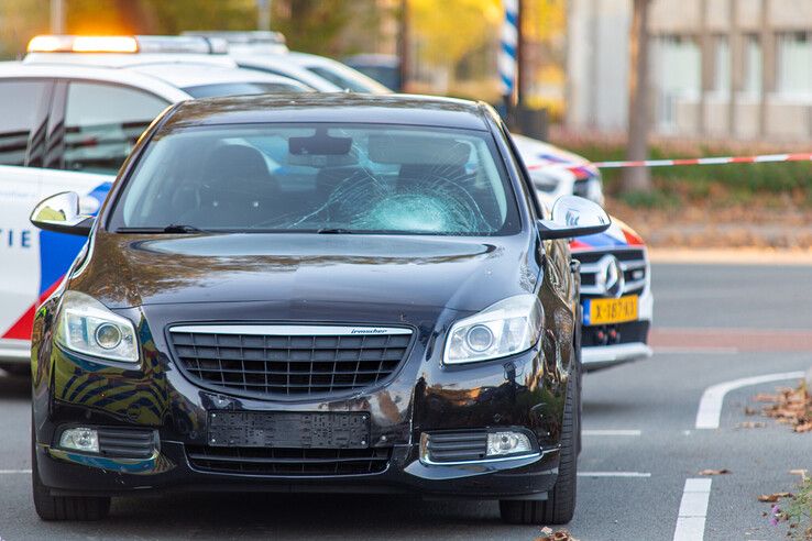 Fatbiker rijdt door rood met flinke aanrijding tot gevolg in Assendorp - Foto: Ruben Meinten