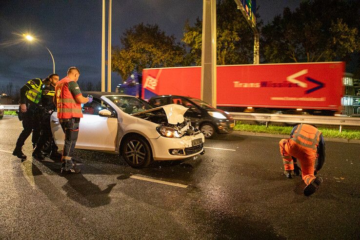 Het ongeluk gebeurde nabij het spoorwegemplacement. - Foto: Ruben Meinten