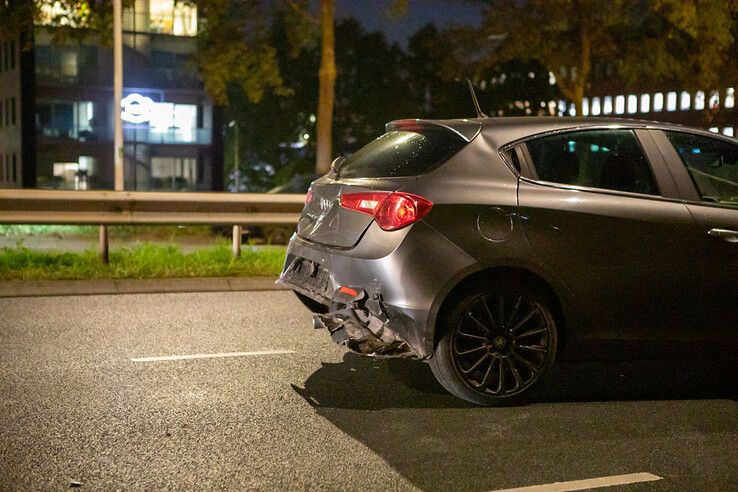 Flinke verkeersoverlast door kop-staartbotsing op IJsselallee - Foto: Ruben Meinten