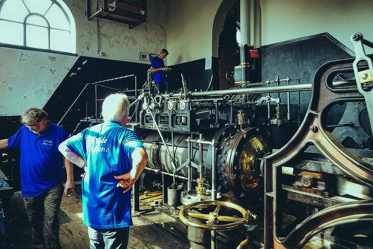 In beeld: Historisch stoomgemaal Mastenbroek toe aan herkeuring, gemeente Zwartewaterland trekt portemonnee - Foto: Peter Denekamp