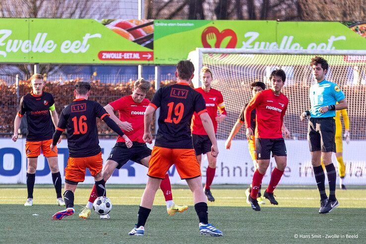 In beeld: Be Quick ’28 verliest duel van Nieuwleusen - Foto: Hans Smit