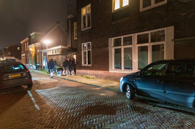 De fietsster werd aangereden door een automobilst. - Foto: Peter Denekamp