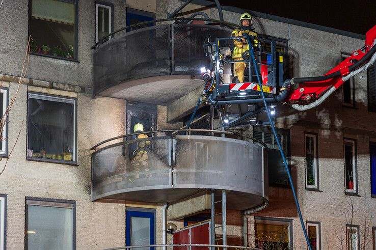 Door de brand ontstond forse schade. - Foto: Peter Denekamp