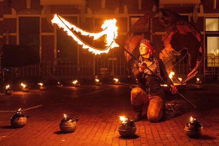 Kerst in Oud Kampen 2023. - Foto: Peter Denekamp