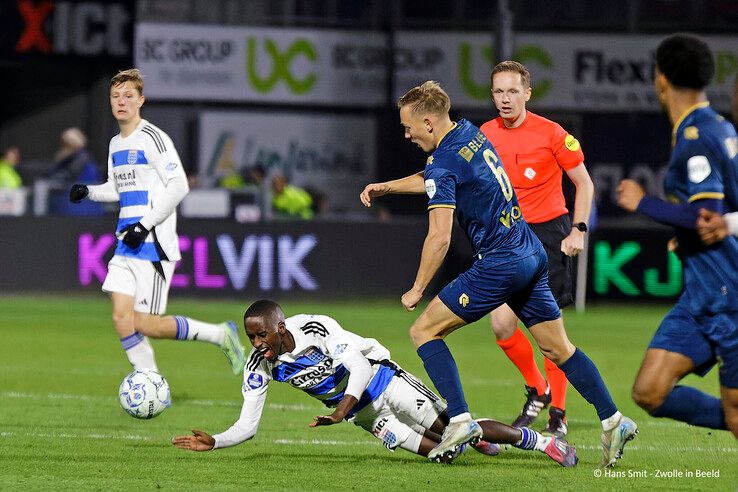 In beeld: PEC wint van Sparta en klimt wat op de ranglijst - Foto: Hans Smit