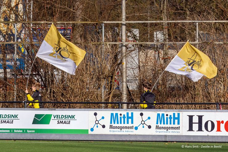 In beeld: SV Zwolle pakt periodetitel na winst op Balkbrug - Foto: Hans Smit