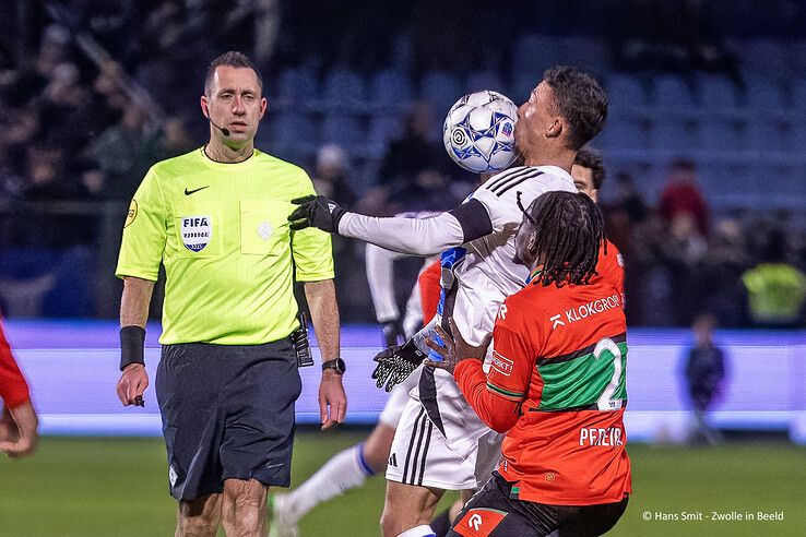 In beeld: PEC Zwolle gaat onderuit tegen NEC - Foto: Hans Smit