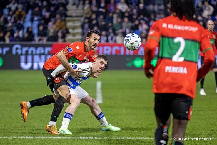 In beeld: PEC Zwolle gaat onderuit tegen NEC - Foto: Hans Smit