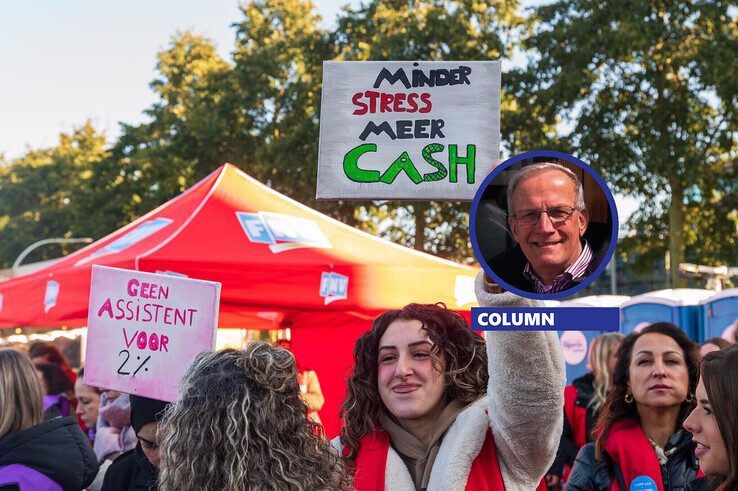 Apothekersassistentes hebben gestaakt omdat ze hetzelfde willen verdienen als hun collega’s in de ziekenhuizen. - Foto: Peter Denekamp