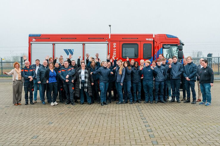 De eerste groep mbo-studenten is van start gegaan met de training. - Foto: Veiligheidsregio IJsselland