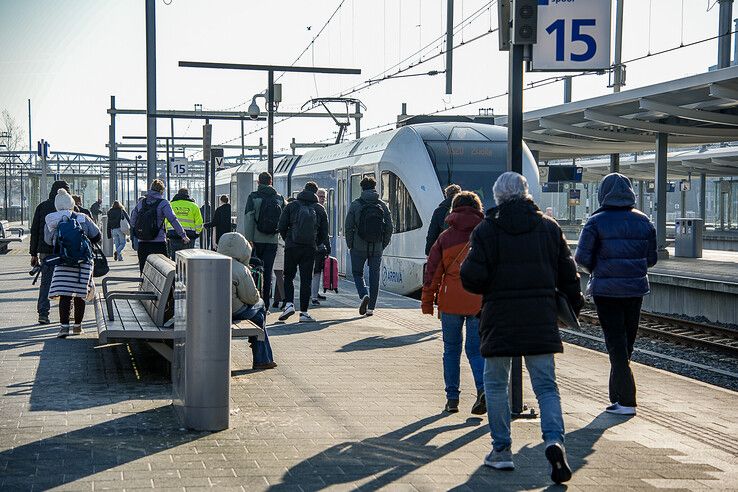 Vechtdallijn tussen Zwolle en Emmen. - Foto: Obbe Bakker