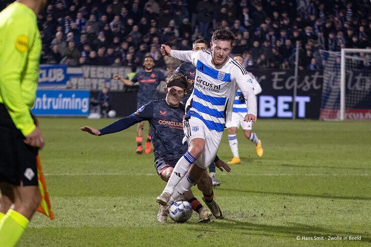 In beeld: Ouderen enige winnaar bij PEC Zwolle – FC Utrecht - Foto: Hans Smit