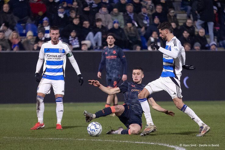 In beeld: Ouderen enige winnaar bij PEC Zwolle – FC Utrecht - Foto: Hans Smit