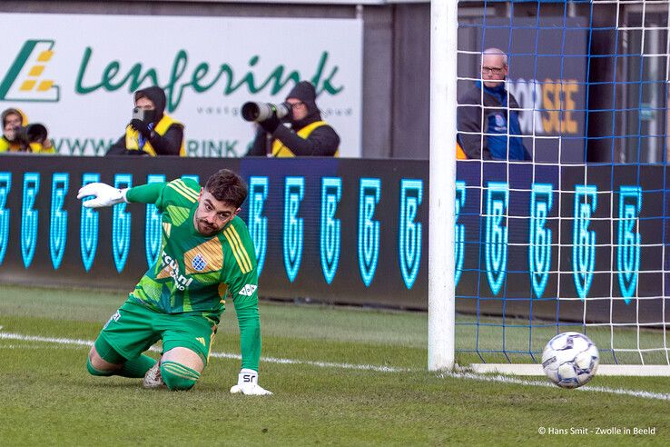 In beeld: PEC Zwolle pakt een punt tegen Heerenveen - Foto: Hans Smit