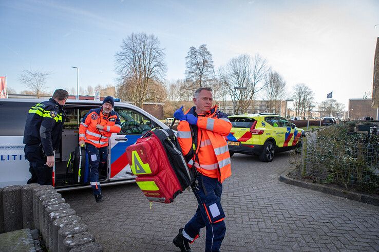 Traumaheli landt in Kampen - Foto: Ruben Meinten