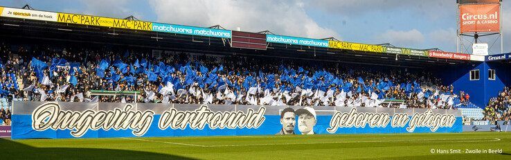 In beeld: PEC Zwolle pakt een punt tegen Heerenveen - Foto: Hans Smit