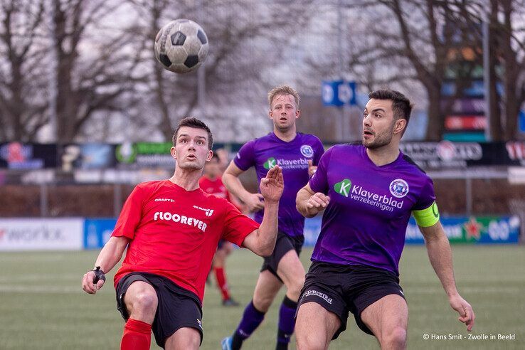 In beeld: Be Quick ’28 slaagt er weer niet in om drie punten te pakken - Foto: Hans Smit