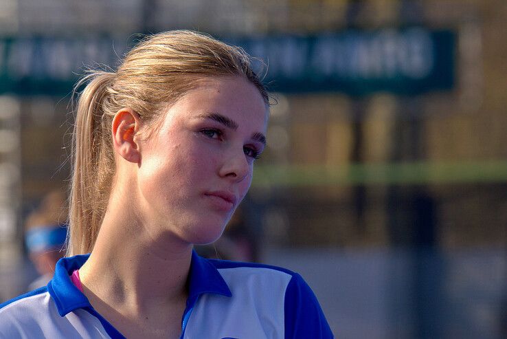 In beeld: Zwolse hockeyvrouwen spelen gelijk tegen Delta Venlo - Foto: Bob Koning