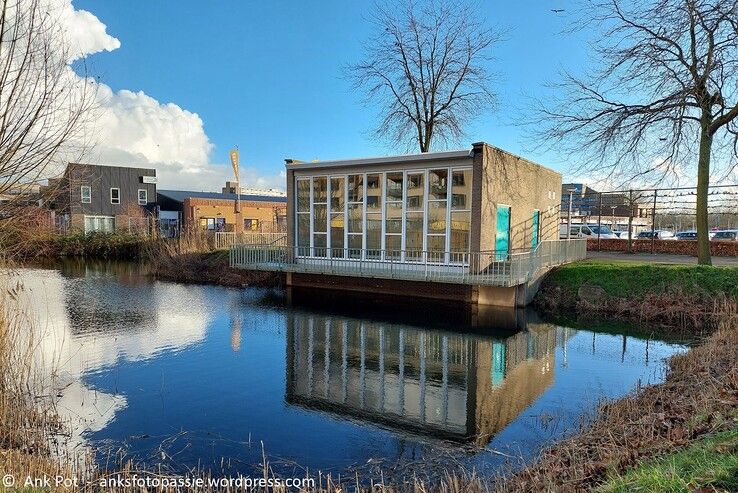 Gemaal bij winkelcentrum Aa-landen.