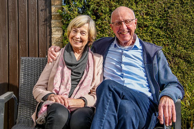 Jitty en Gert Haveman zijn 60 jaar getrouwd. - Foto: Obbe Bakker