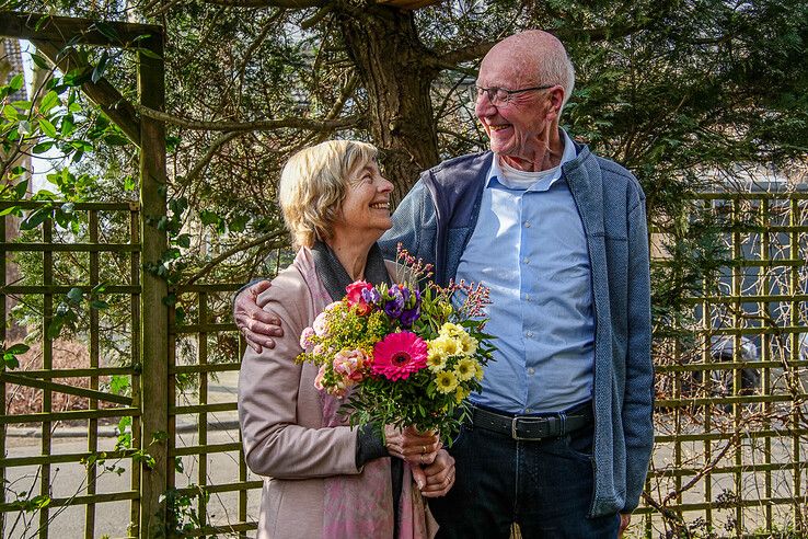 Gert en Jitty Haveman vieren 60-jarig huwelijk in Aa-landen - Foto: Obbe Bakker