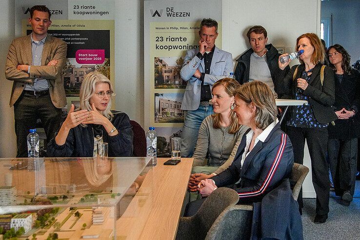 Minister Keijzer op werkbezoek in Zwolle.