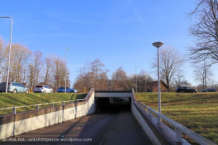 Tunnel onder Middelweg. - Foto: Ank Pot