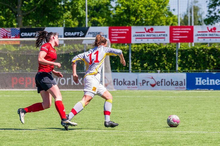 In beeld: Be Quick ’28 Vrouwen sluit sterk seizoen af met zege op kampioen