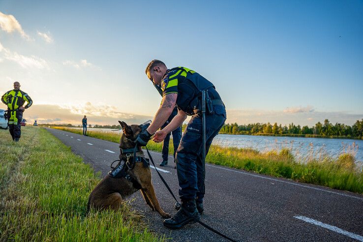 In beeld (video): Twee botendieven aangehouden na spectaculaire politieactie op het Vossemeer