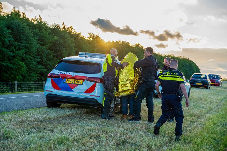 In beeld (video): Twee botendieven aangehouden na spectaculaire politieactie op het Vossemeer