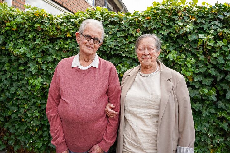 Harrie en Anneke Drost zijn 60 jaar getrouwd.