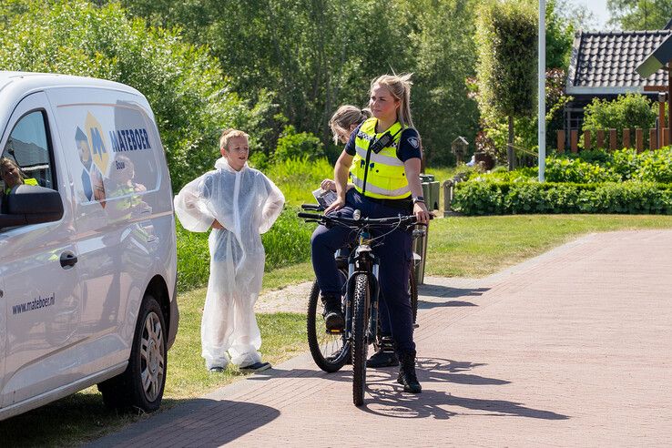 In beeld: Kinderen op de vlucht in IJsselmuiden, politie zet alles op alles bij Hunted