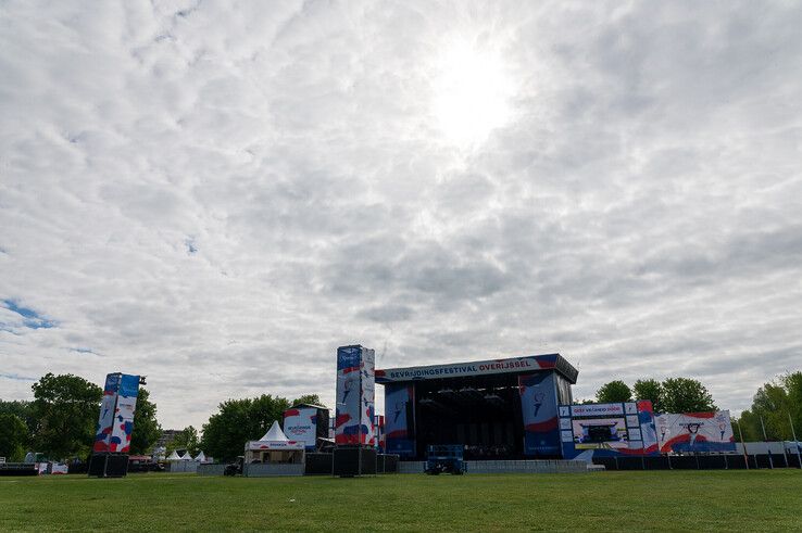 Bevrijdingsfestival Overijssel in Zwolle verloopt droog en vrij koel.