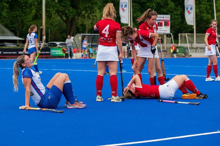 In beeld: HC Zwolle komt net tekort tegen Myra in seizoensslot