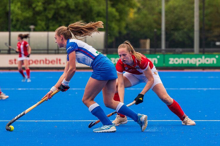 In beeld: HC Zwolle komt net tekort tegen Myra in seizoensslot