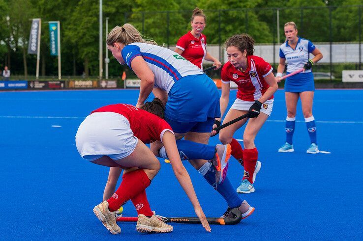 In beeld: HC Zwolle komt net tekort tegen Myra in seizoensslot