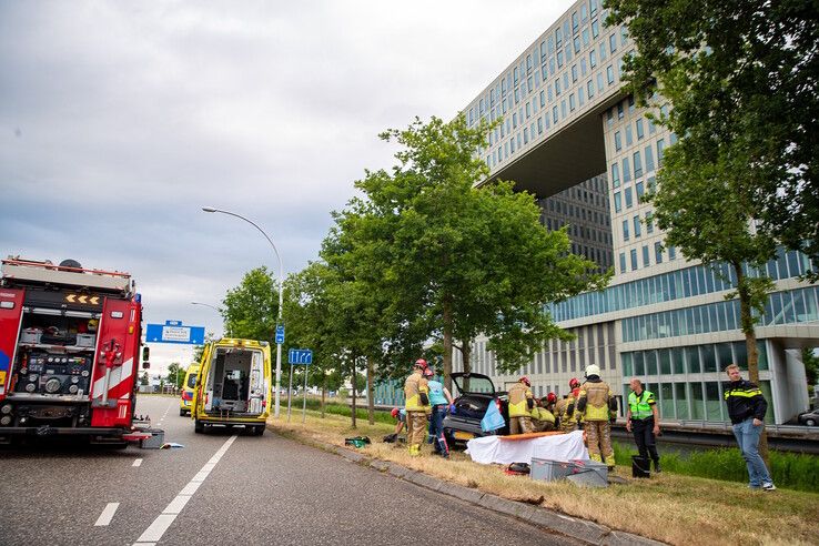 Twee ernstig gewonden bij eenzijdig ongeval in Zwolle