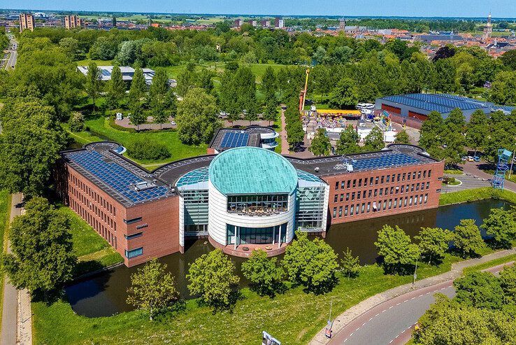 Het stadhuis in Kampen.