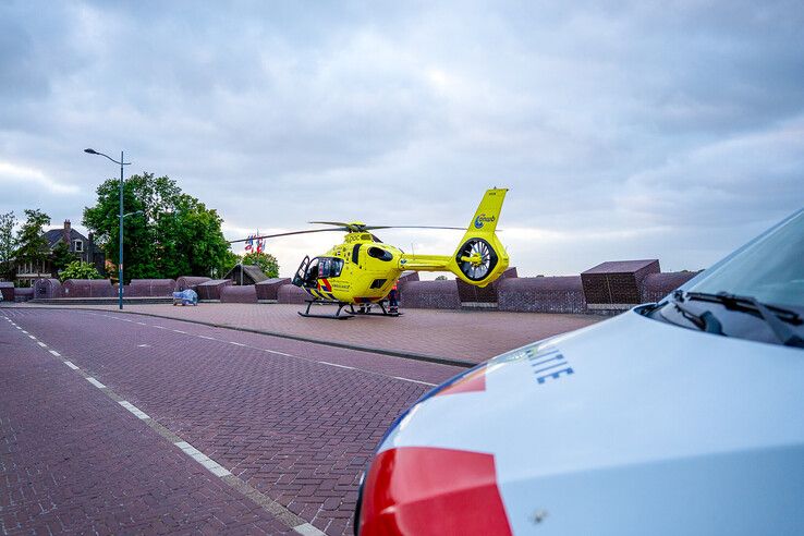 Traumahelikopter ingezet bij reanimatie in Kampen