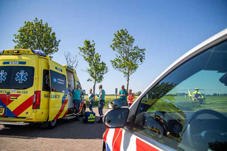 Oudere vrouw zwaargewond in woning Kampen