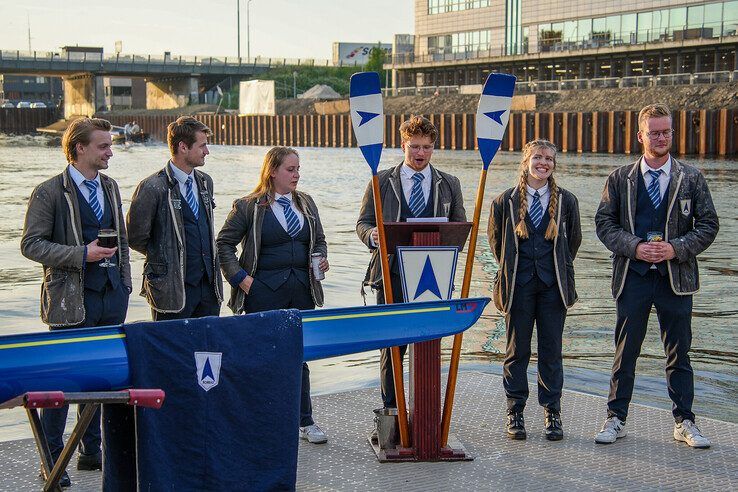In beeld: Nieuwe boten en sportruimte voor Zwolse studentenroeiers van Boreas