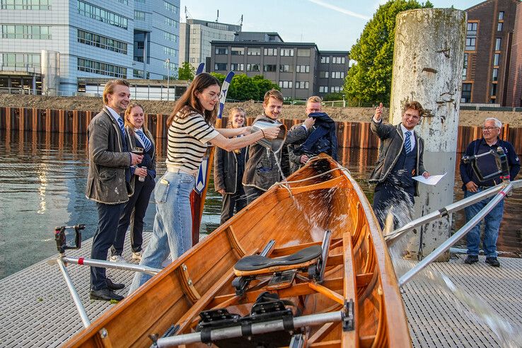 In beeld: Nieuwe boten en sportruimte voor Zwolse studentenroeiers van Boreas