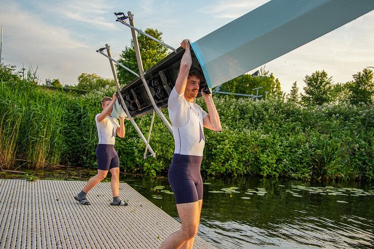 In beeld: Nieuwe boten en sportruimte voor Zwolse studentenroeiers van Boreas