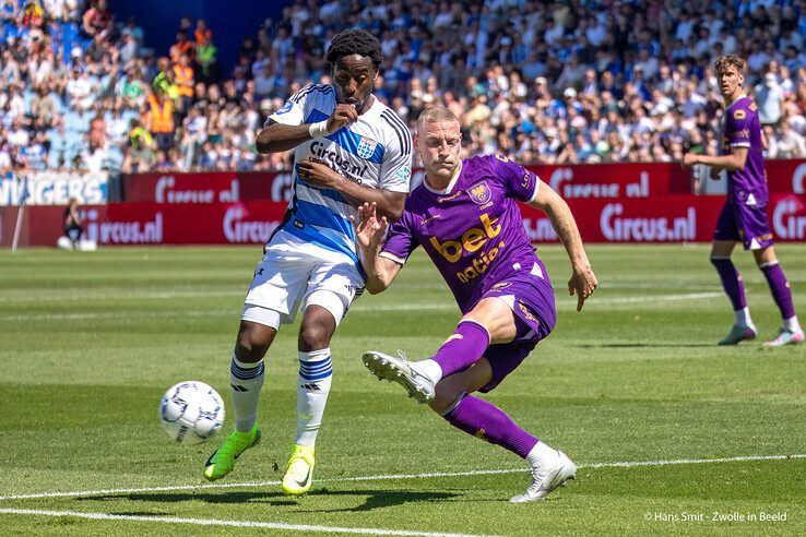 In beeld: IJsselderby eindigt opnieuw onbeslist ondanks Zwols overwicht