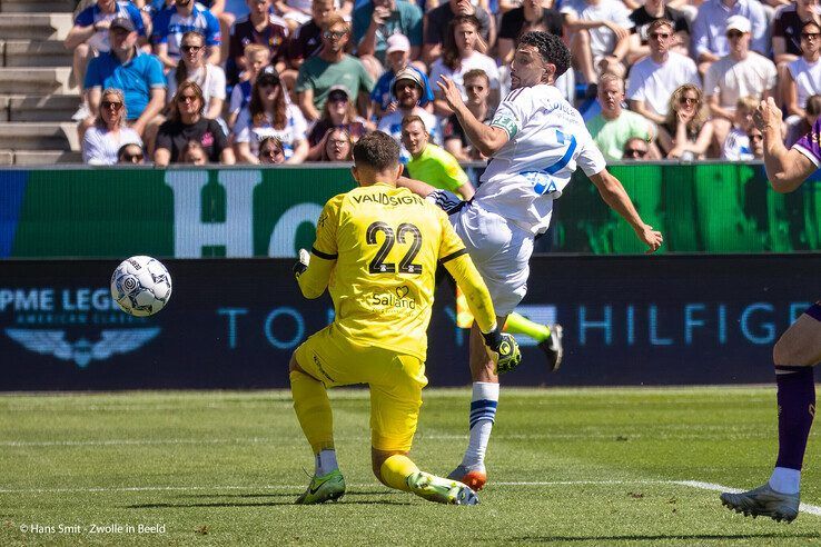 In beeld: IJsselderby eindigt opnieuw onbeslist ondanks Zwols overwicht