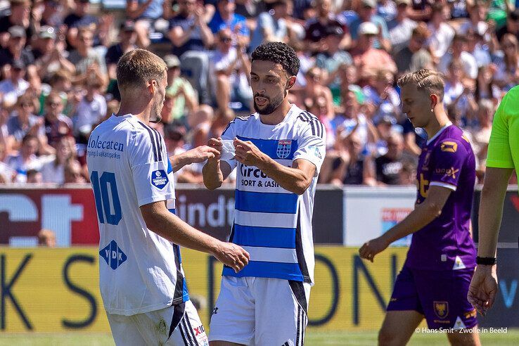 In beeld: IJsselderby eindigt opnieuw onbeslist ondanks Zwols overwicht