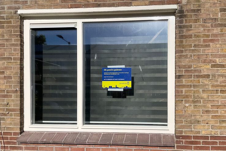 De woning van de vader van Okan. A in Arnhem blijft gesloten.